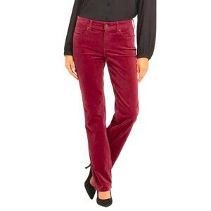 Women's Red Size 8 NYDJ Corduroy Jeans - Like New!